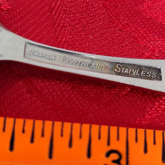 7X Tsp VTG Oneida Northland SECRET FLING Stainless Teaspoons - Picture 6 of 12
